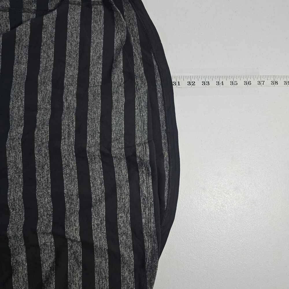 Lululemon Mens Striped Quarter Zip Pullover Athletic Long Sleeve‎ Shirt Top L - Picture 5 of 8